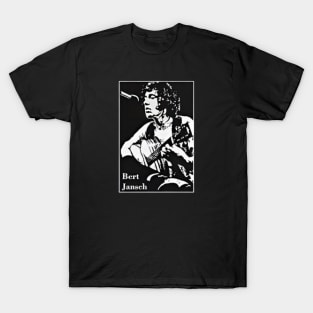 Bert jansch//60s aesthetic art for fans T-Shirt